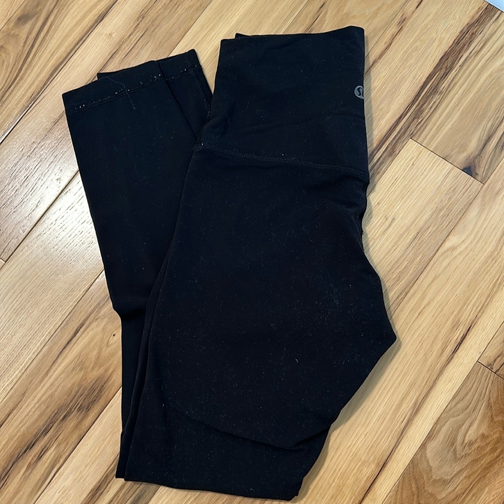 Lululemon Black Align Pants 28” Size 4